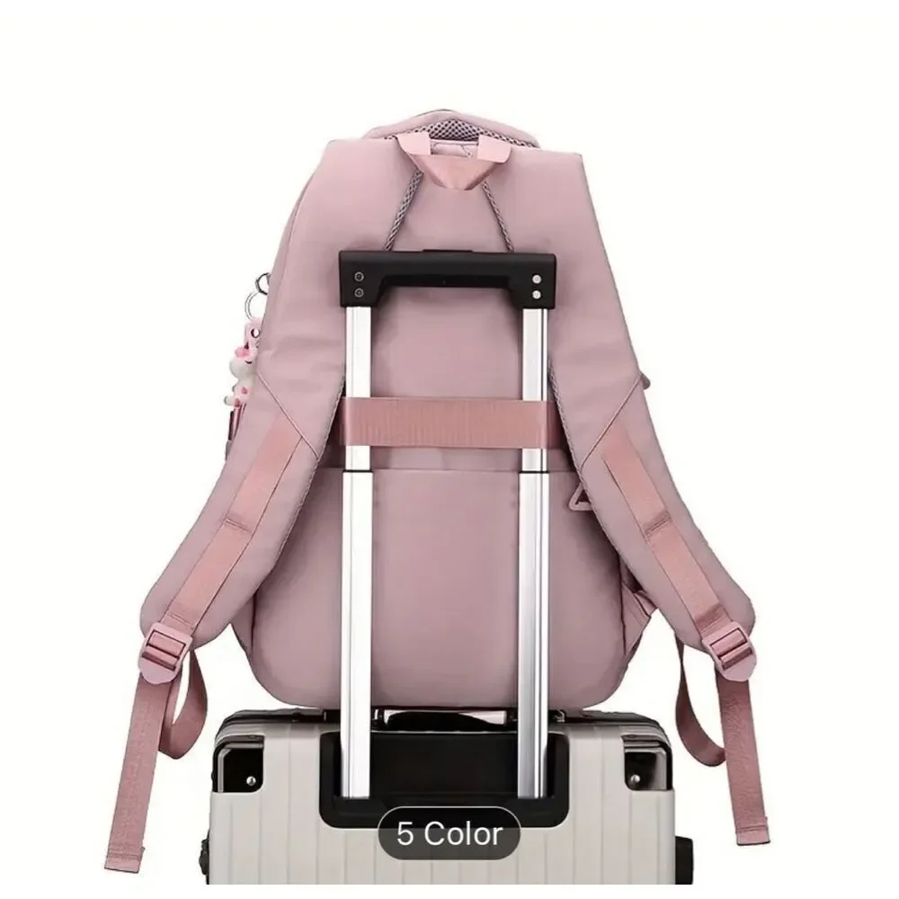 Blue Waterproof Computer Business Large Capacity‎ Backpack School Commuter Bag